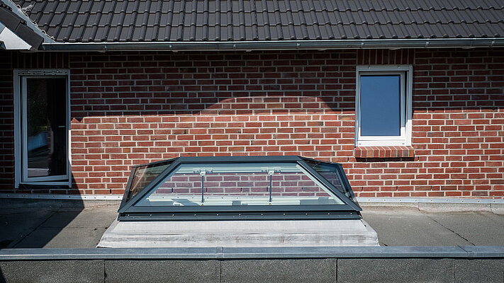 LAMILUX Glass Skylight Pyramide / Hipped- House Hamburg