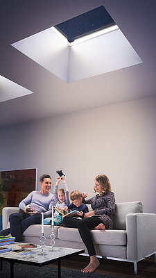 LAMILUX Glass Skylight F100 - CGI LED