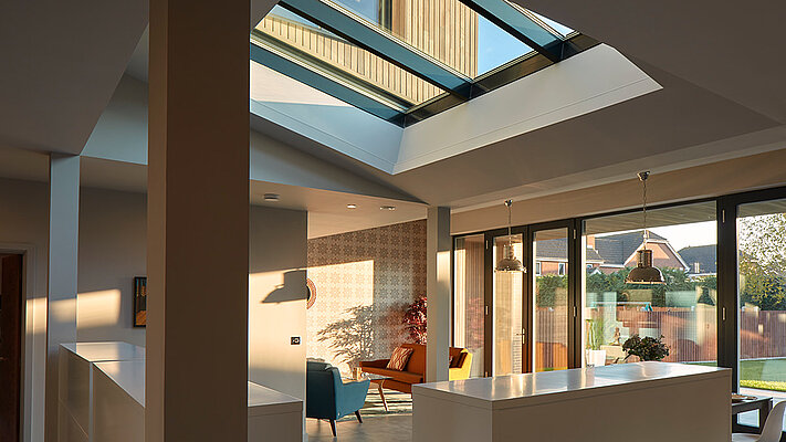 LAMILUX Glass Roof  PR60 Passivhaus - Potton Show Homes St. Neots