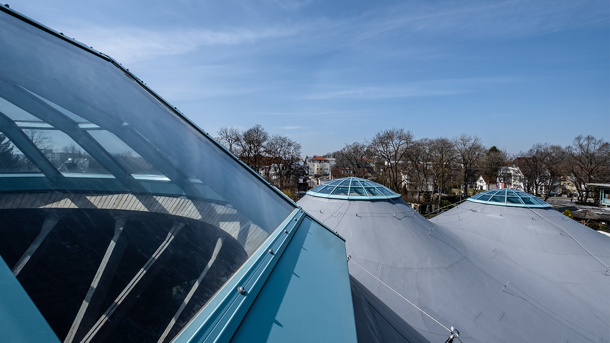 LAMILUX Glass Roof PR60 at the brine thermal bath in Bad Dürrheim